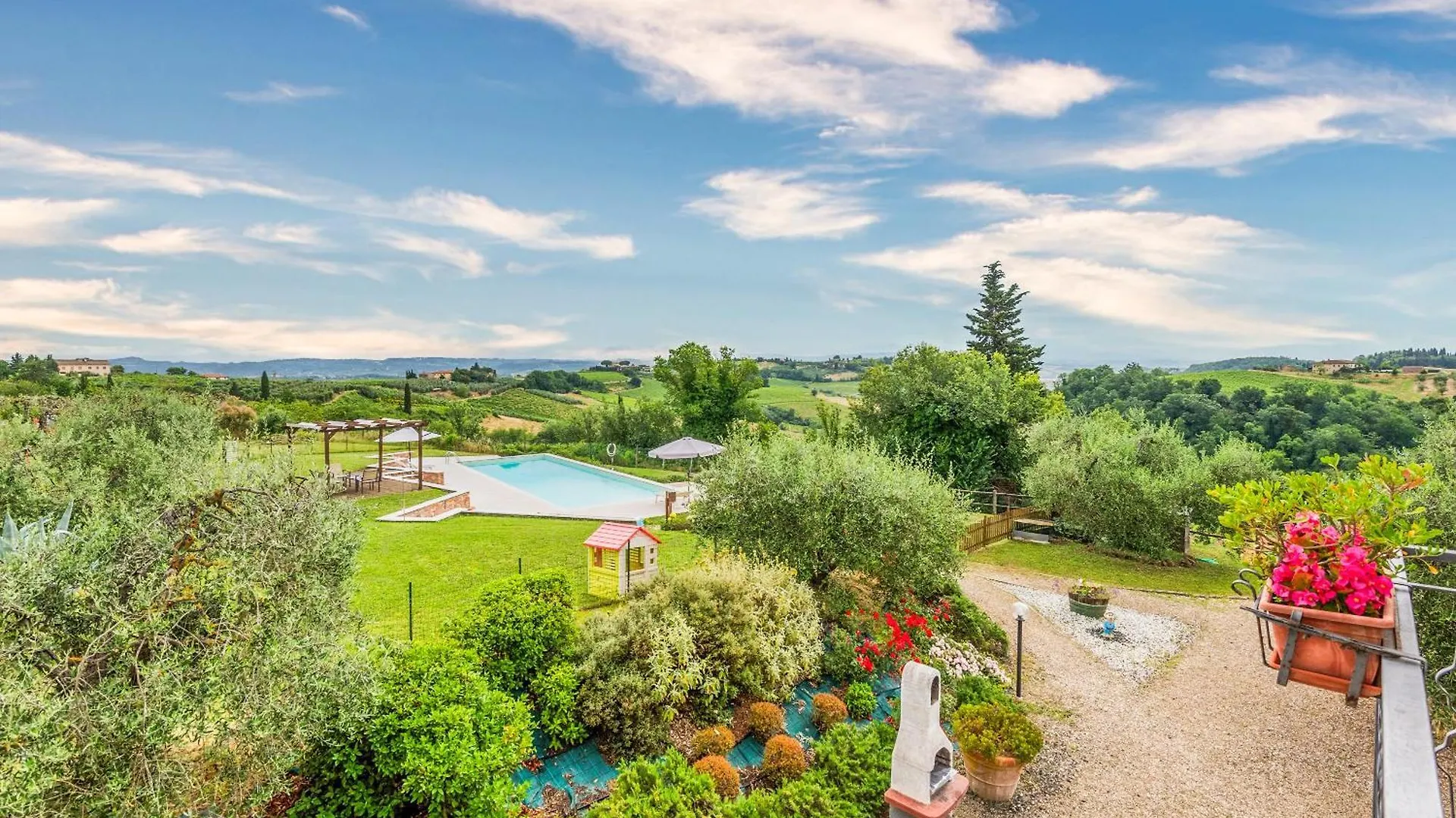 Tenuta Fornacelle La Rosa San Gimignano Italy